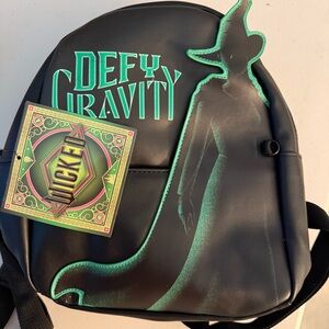 Black and Green Wicked Backpack